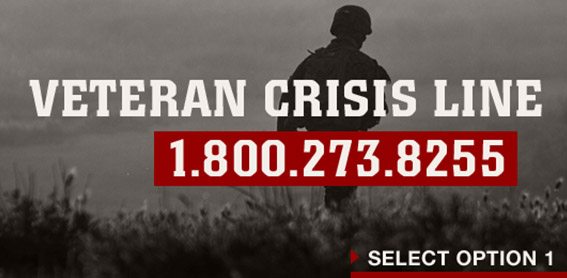 Veteran Crisis Line Graphic